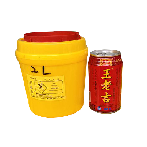 圆形利器盒2L