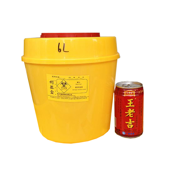 圆形利器盒6L